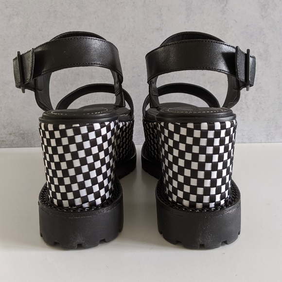 KENDALL + KYLIE Cady Checker Platform Lug Sole Sandals 8.5 - New in Box! - Picture 9 of 10